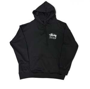 Stüssy x Dover Street Market New York Stock Hood Black Hoodie